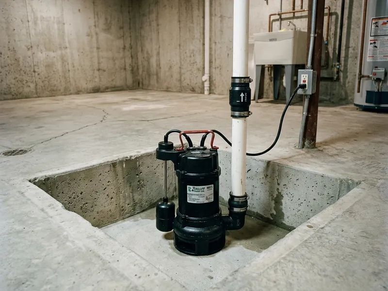 Sump Pump Installation Plumber in Lozano, TX